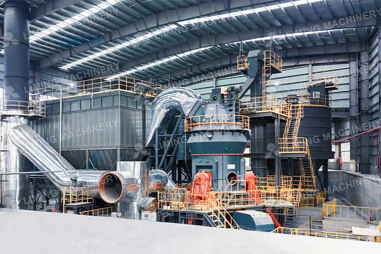 Ligne de production de poudre à partir de scories de révision d'aluminium électrolytique