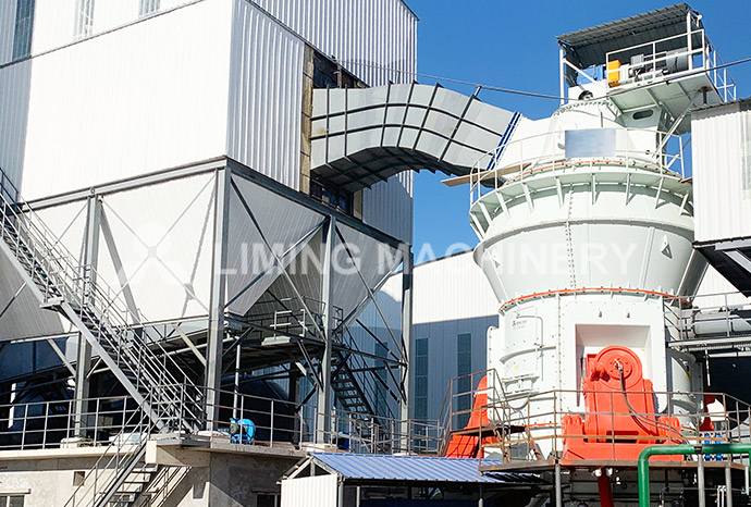 Broyeur vertical pour matières premières